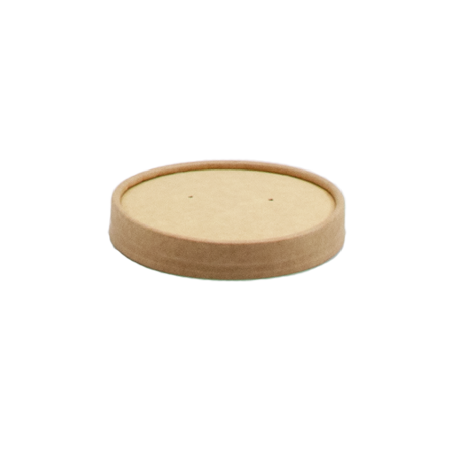DEKIEL PAP. KRAFT DO POJEMNIKA PAP.  12oz/350ml (20x25szt) FI 90 MM